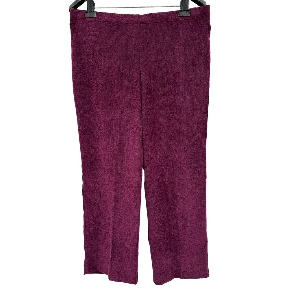 Alfred Dunner Pants Size 18 Classic Traditional Comfort Proportioned Short NEW